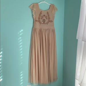 Joyfolie Maxi Dress blush pink